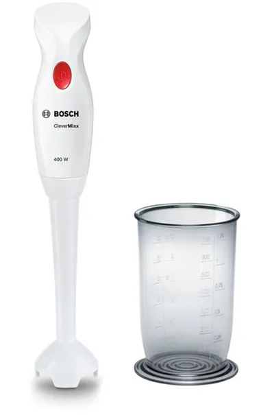 Blender de mână Bosch - MSM14100, 400W, alb