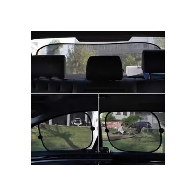 Perdele auto universale 5 bucati protectie soare si intimitate 44x36 cm 100x50 cm Cod: 3912