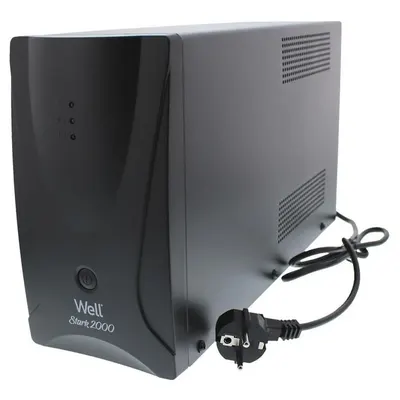 UPS line interactiv 2000VA/1200W Well UPS-LINT-STARK2000-WL