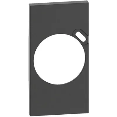 L.NOW - placa priza GER+USB 2M negru
