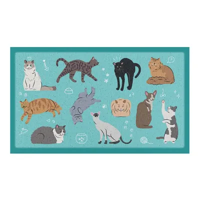 Covoraș de intrare 40x70 cm Cats – Artsy Doormats