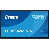 IIYAMA LFD ProLite TE8613A-B2AG 86" Google EDLA Certified IFP Interactive display 500cd 1200:1 8ms PureTouch-IR iiWare 21E (Andr
