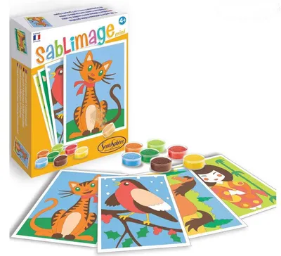 Set de pictura cu nisip Sentosphere - Prieteni