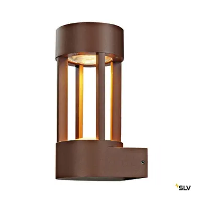 SLOTS WALL, 6,3W LED, alb cald, ruginiu