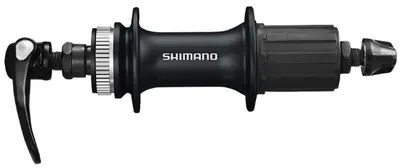 Butuc spate Shimano Alivio FH-M4050, 36H, 8 9 10 viteze, Old 135mm, ax 146mm, QR 173mm, pentru rotor center lock, fara protectie pentru montura discului, culoare negru