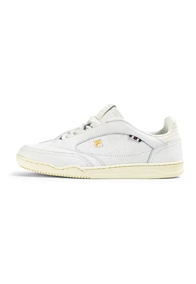 Pantofi sport low-cut din piele Slantshot - Alb murdar