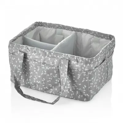 Geanta organizator pentru scutece si accesorii copiibebelusi Gri