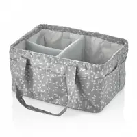 Geanta organizator pentru scutece si accesorii copiibebelusi Gri