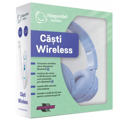 Raspundel Istetel, Casti Wireless, albastru
