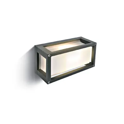 Adera LED 7W, 500lm, 3000K, 230V, IP54, gri