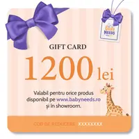 Voucher Cadou Babyneeds 1200 Lei
