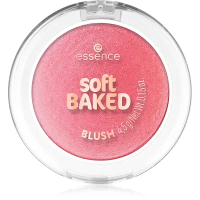essence Soft Baked blush culoare Think Pink 4.5 g