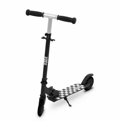 Trotineta pentru copii Kidwell Skipo Chess cu 2 roti, pliabila, roti Led, usoara 2 kg, 3+ ani, pana la 50 kg