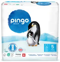 Scutece bebelusi Pingo Ultrasoft - Junior, mărimea 5, 11-16 kg, 36 buc.