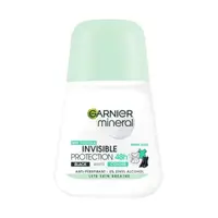 Deodorant Roll-on Garnier Mineral Invisible Black White Colors Fresh Aloe, 50 ml