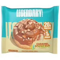 Rulou Proteic cu Aroma de Caramel Sticky Bun 65g