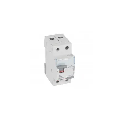 Intrerupator diferential - 2P 230 V~ - 100 mA - 80 A - tip A
