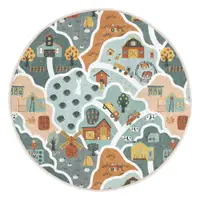 Covor de joacă pentru copii lavabil ø120 cm Farmer's Life – Mila Home