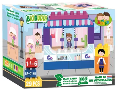 Constructor BioBuddi Our World - Butic de modă, 29 de piese