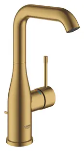 Baterie lavoar marimea L, auriu mat, cu ventil inclus, Grohe Essence