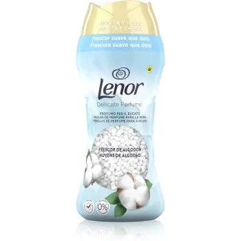 Lenor Cotton Fresh perle parfumate pentru