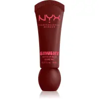 NYX Professional Makeup Smushy Matte Lip Balm balsam de buze cu efect matifiant culoare Smudge Fudge 8 ml