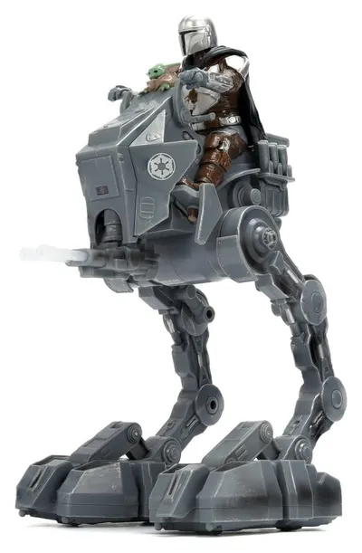 Figurină interactivă Jada Toys Star Wars: The Mandalorian - Imperial Remnant AT-RT, 33 cm