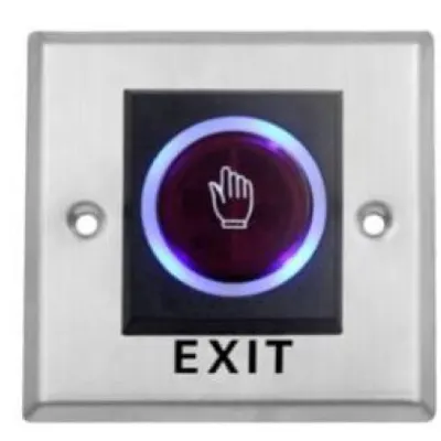 Buton control acces cu infrarosu, fara atingere, montaj ingropat SB7-SQU-SWBM-2