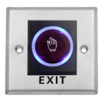 Buton control acces cu infrarosu, fara atingere, montaj ingropat SB7-SQU-SWBM-2