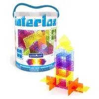 Interlox, patrate interconectabile (96 piese), Guidecraft