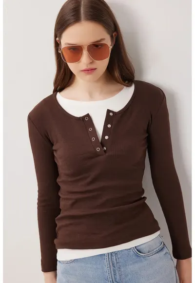 Bluza dama - Happiness Istanbul - Maro - Slim fit