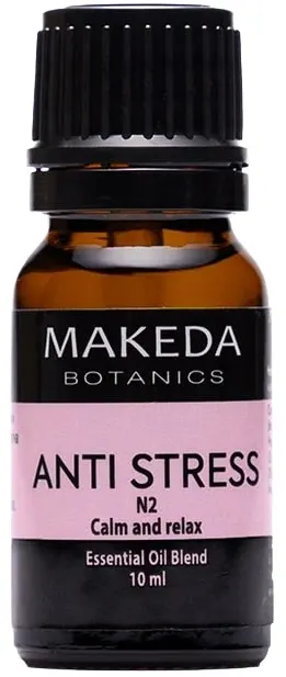 Makeda Botanics Compoziția uleiului esențial Anti stress N2, 10 ml