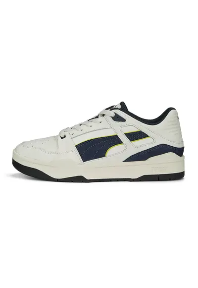 Pantofi sport cu garnituri de piele intoarsa Slipstream Always On - Crem/Bleumarin