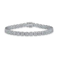 Bratara din aur alb cu diamante de 6.7ct