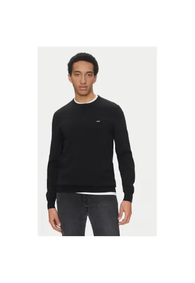 Pulover barbati - 304698361 - Bumbac - Negru - Negru