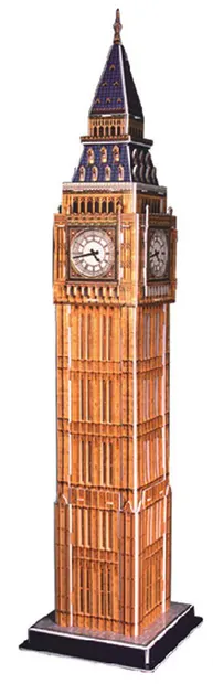 Puzzle 3D Cubic Fun de 47 piese - Big Ben