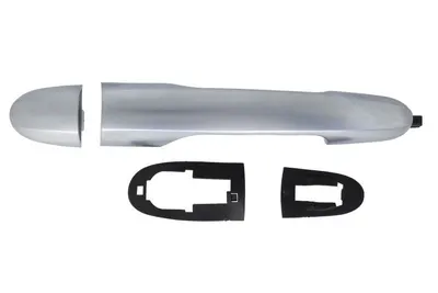 Maner usa Fata/Spate Dreapta potrivit FIAT 500L 0.9-1.6D dupa 2012 - (extern, argintiu)