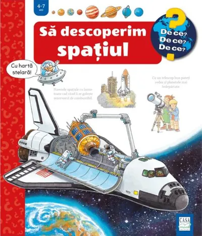 Să descoperim spațiul - Board book - Andrea Erne