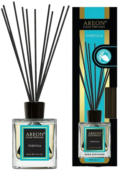 Odorizant cu bețișoare Areon Lux - Tortuga, 150 ml
