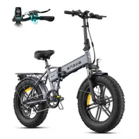 ENGWE EP-2 BOOST Bicicletă electrică pliabilă 48V 13Ah 20" Anvelope groase 120km