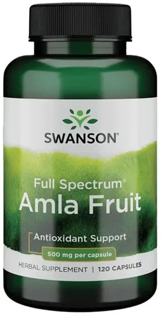 Full Spectrum Amla Fruit, 500 mg, 120 capsule, Swanson