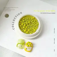 Decor unghii Bubble Yellow 01