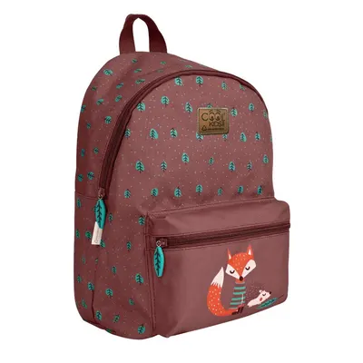 Rucsac, Perletti, model Vulpe și Arici, 36 x 25 x 15 cm, colecția Cool Kids