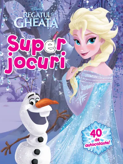 Regatul de gheață. Superjocuri. 40 de autocolante