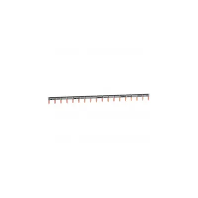 Supply busbar - prong-type - 1P+N universal - max 18 devices connected - 1 rand