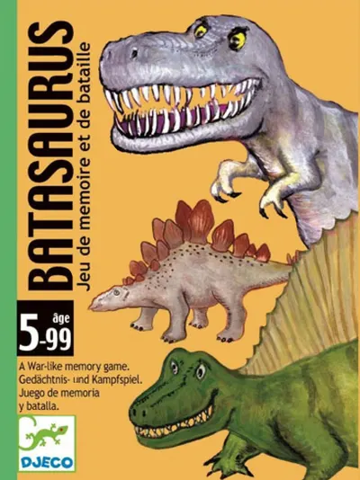 Joc de cărți pentru copii Djeco - Batasaurus
