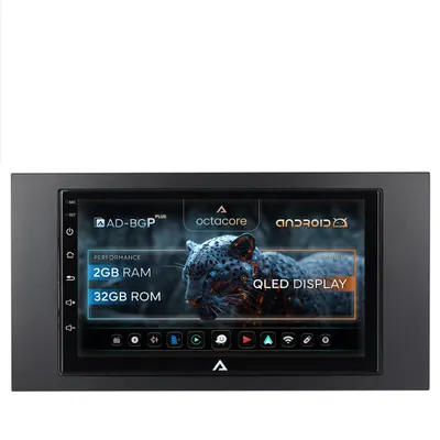 Navigatie Ford 2DIN, Android, P-Octacore 2GB RAM + 32GB ROM, 7 Inch - AD-BGP1002+AD-BGRFR0012DIN