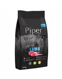 PIPER Hrană uscată cu miel pentru câini 12 kg