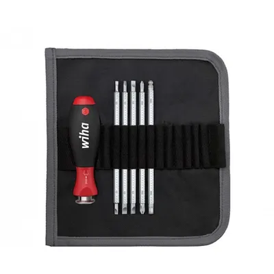 Set surubelnita cu lame reversibile SL/PH/Hex 6 piese WIHA SYSTEM 6