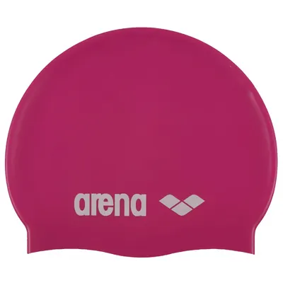 Arena Kinder Badmuts Classic Silicone Roze
